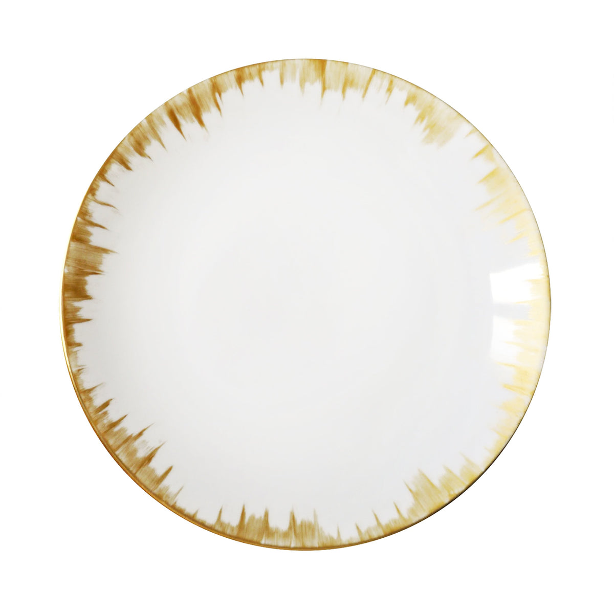 Iris No. 2 Dinner Plate Gold