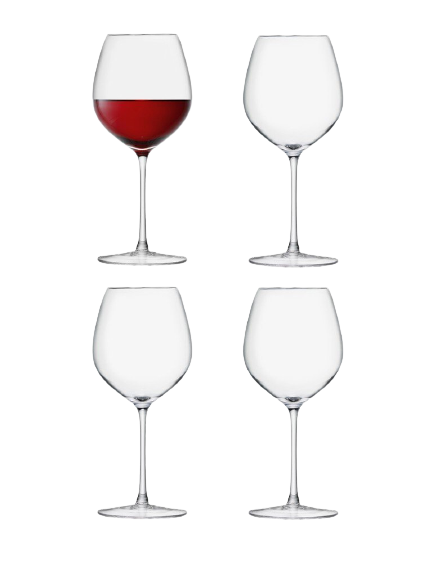 Wine Red Wine Glass, Set of 4 - Slowdance