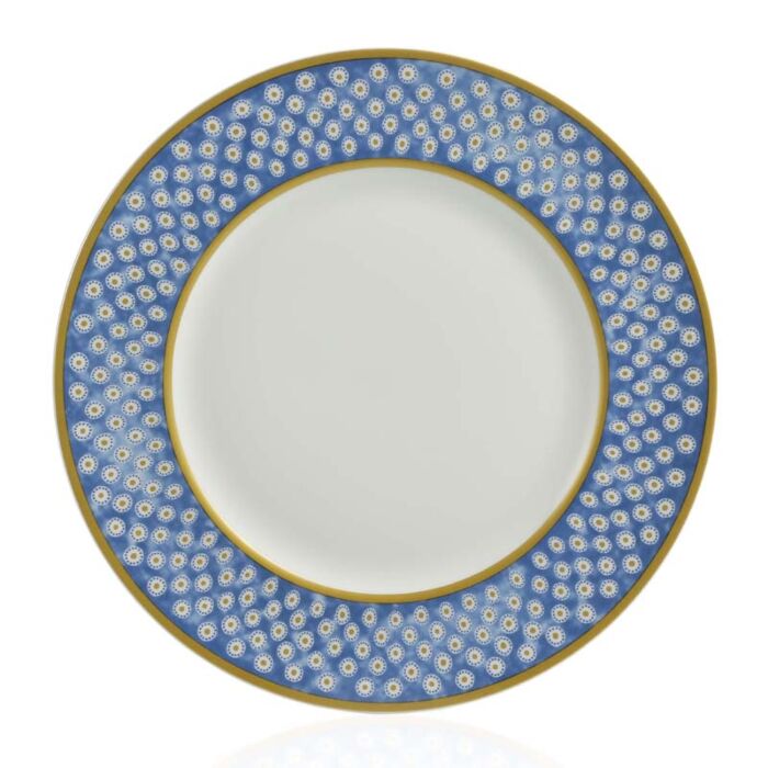 Leckford Dinner Plate Blue