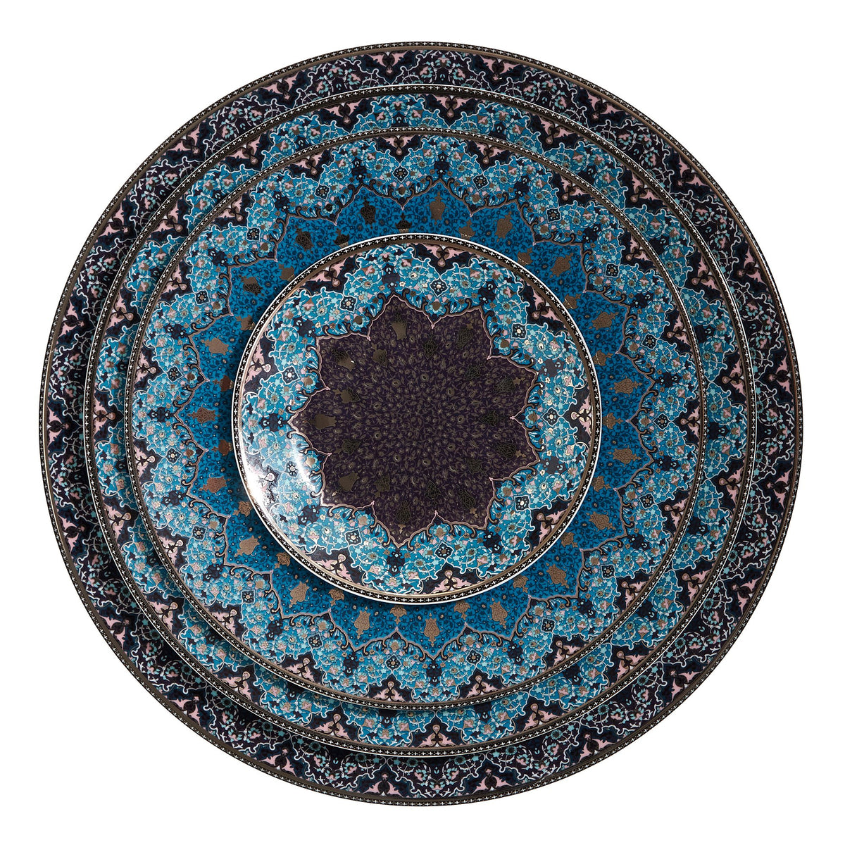 Dhara Peacock Bread and Butter Plate