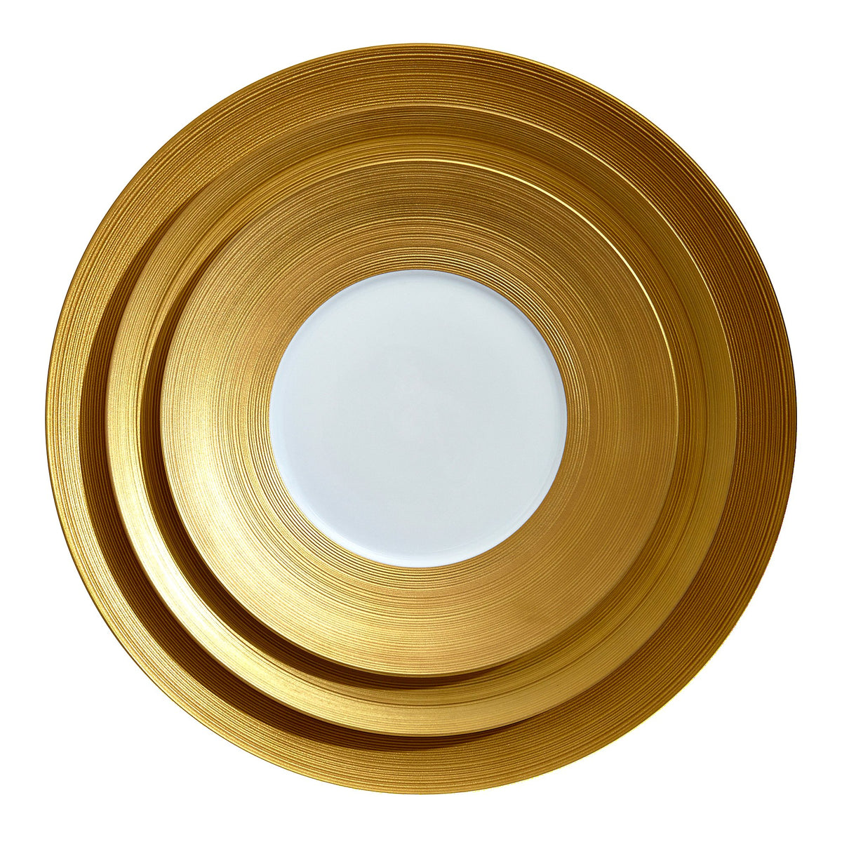 Hemisphere Charger Plate - Gold
