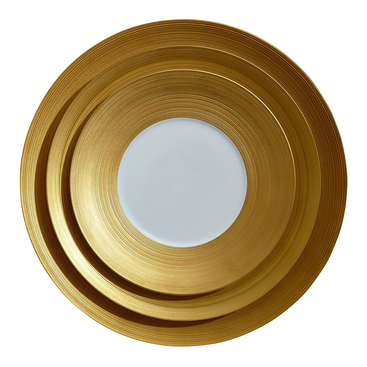 Hemisphere Dinner Plate - Gold