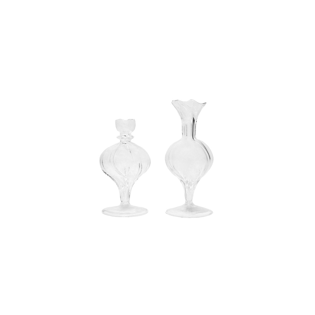Medium Spherical Vase, Clear, 1 pc