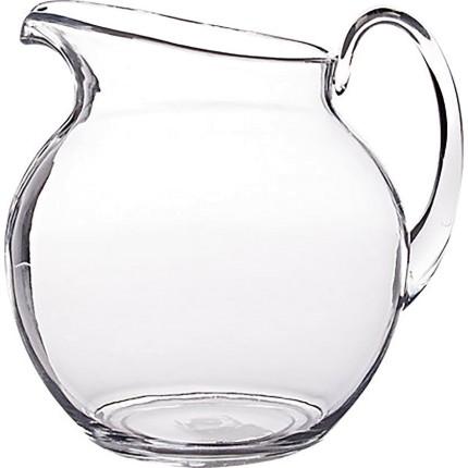 Plastic Pitchers - Clear Round Pitchers