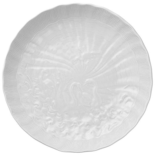 Swan Service Medium Serving Dish