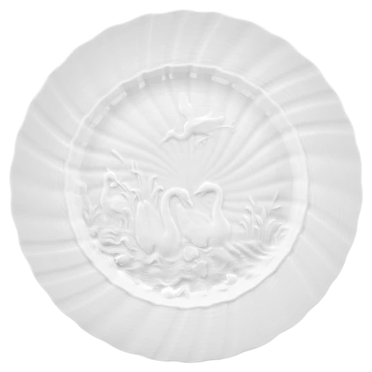 Swan Service Dinner Plate