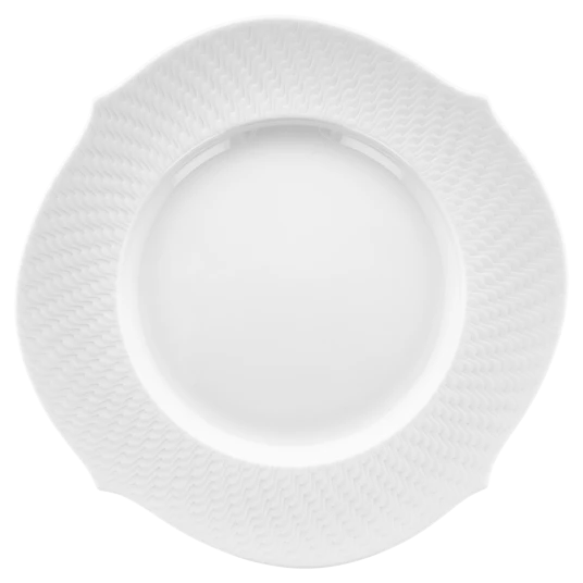 Waves Relief Dinner Plate