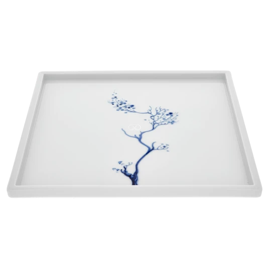 Cosmopolitan Blue Orchid Large Square Platter