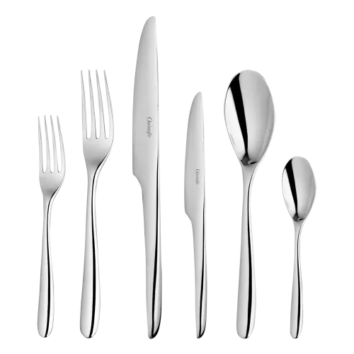 L&#39;Âme de Christofle, 36-Piece Stainless Steel Flatware Set