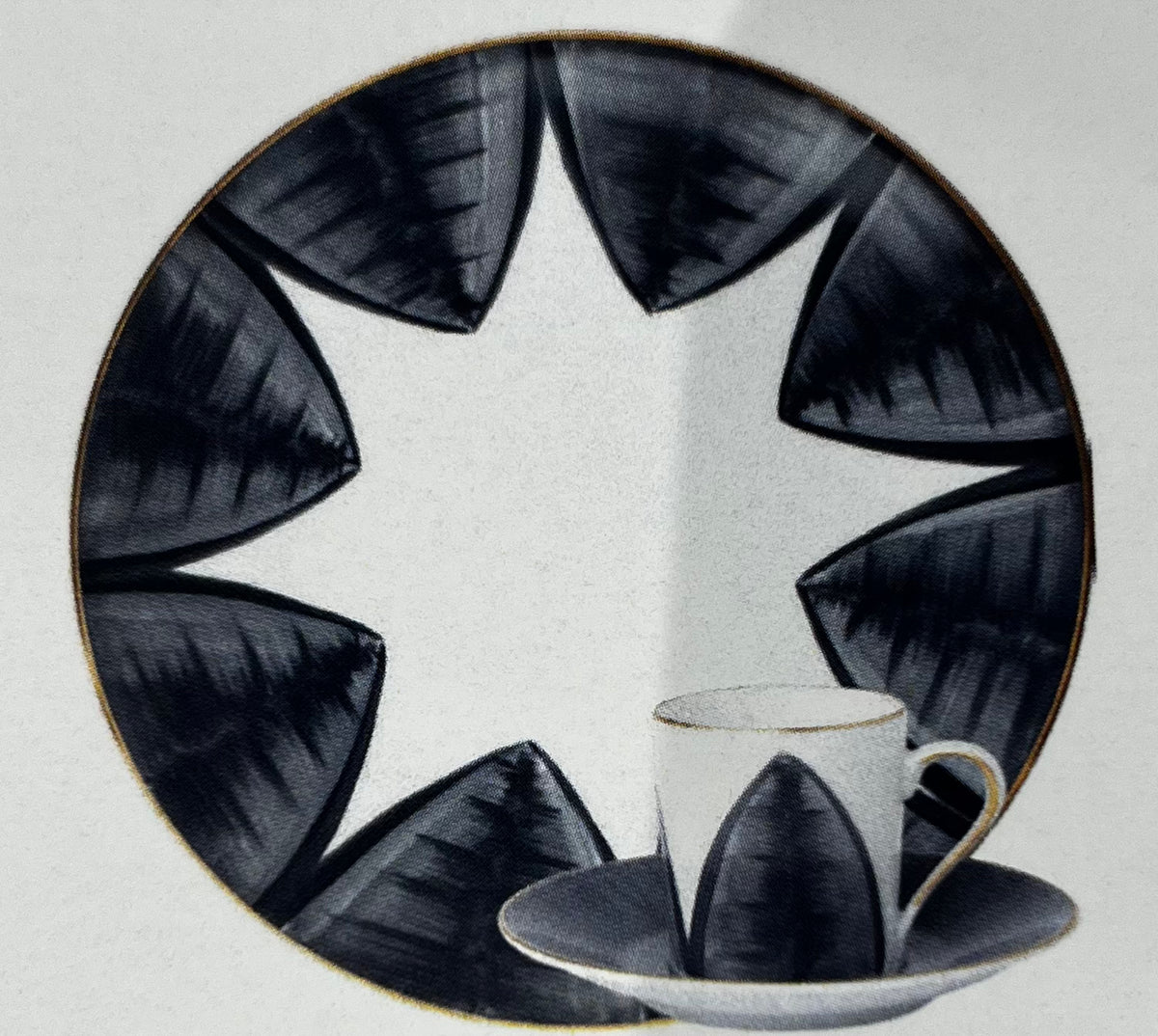 Custom Dinnerware by Marie Daage for Nece-Fontana