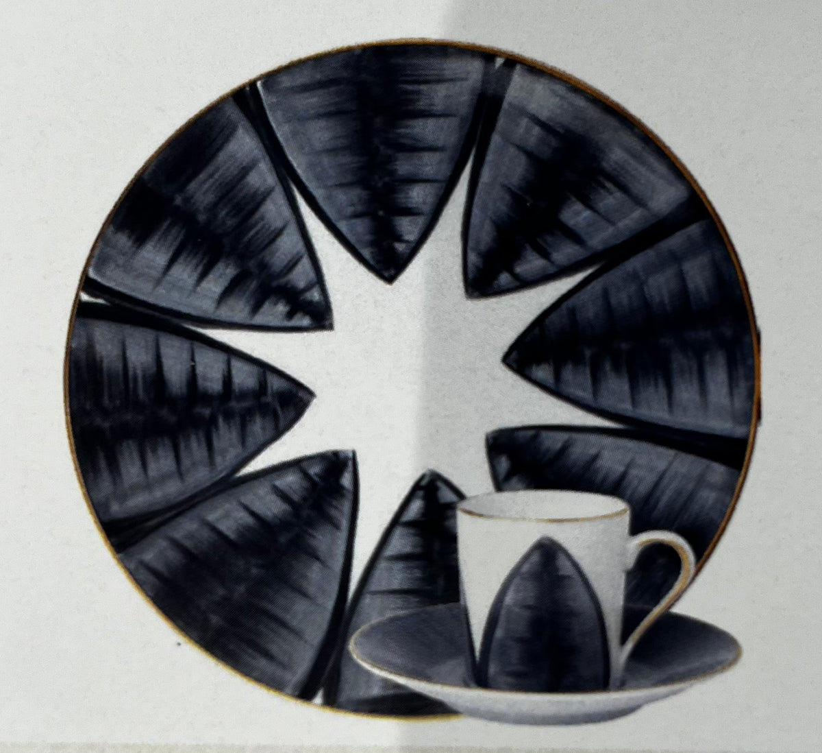 Custom Dinnerware by Marie Daage for Nece-Fontana