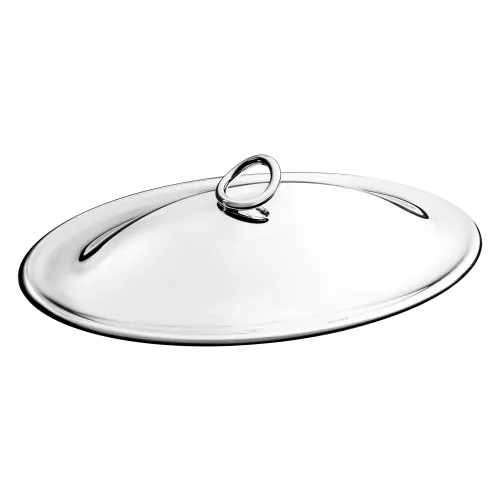 Vertigo Silver-Plated Oval Cover