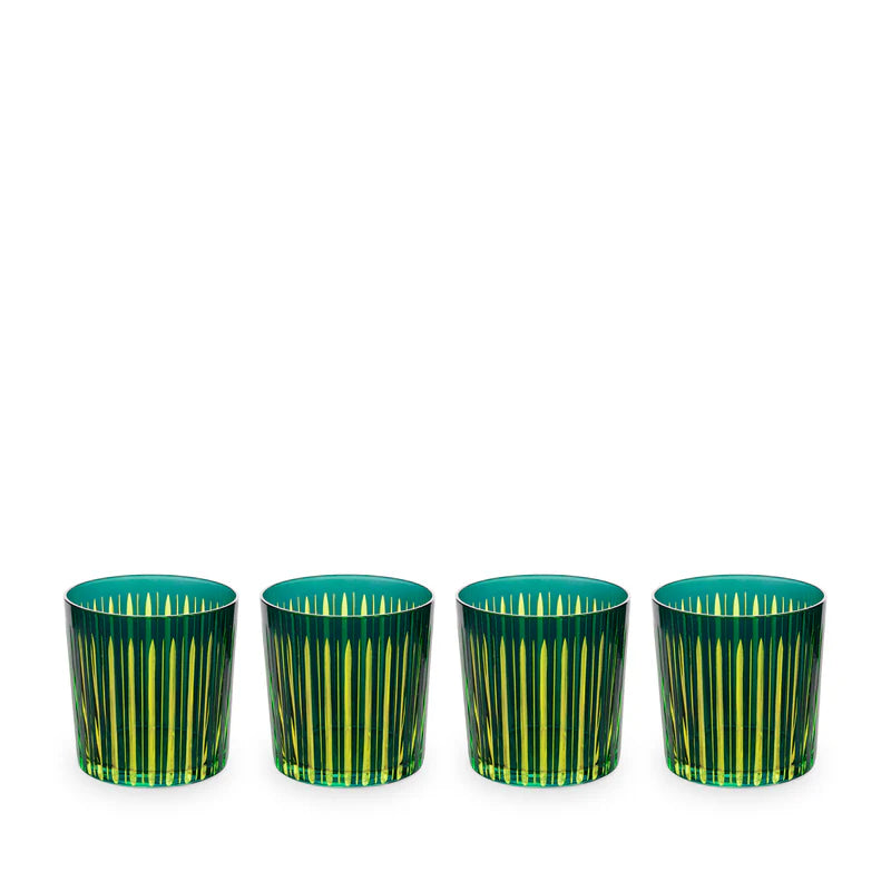 Prism Double Old Fashioned Glasses - Set of 4