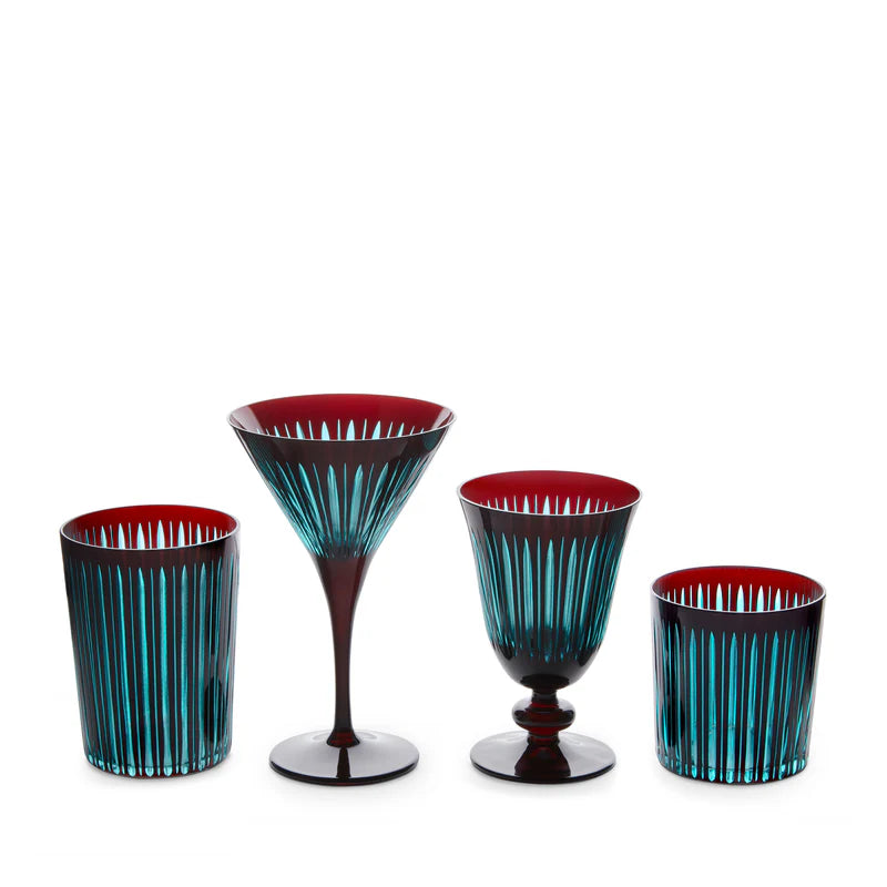 Prism Double Old Fashioned Glasses - Set of 4