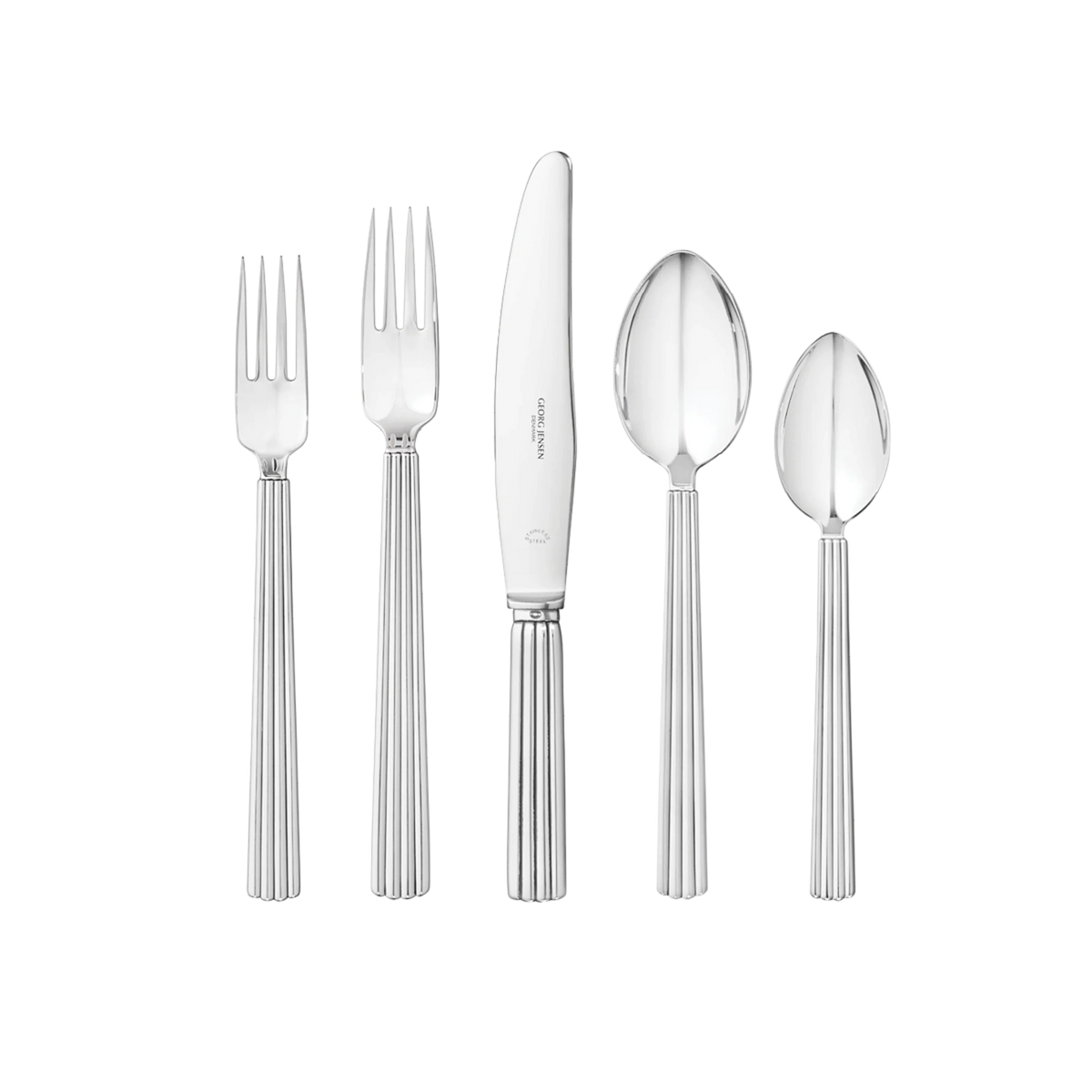 Bernadotte Flatware, 5 Piece Set - Sterling Silver