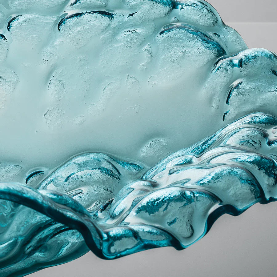 Ultramarine Water Sculpture Bowl