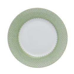 Green Apple Lace Dessert Plate