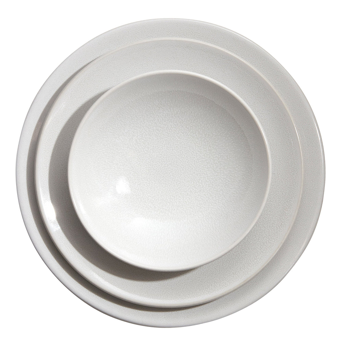 Tourron Neige Soup Plate