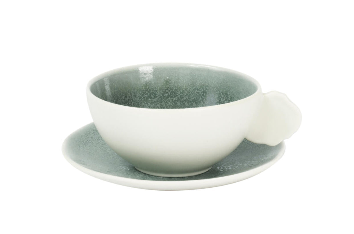 Plume Tea Cup &amp; Saucer