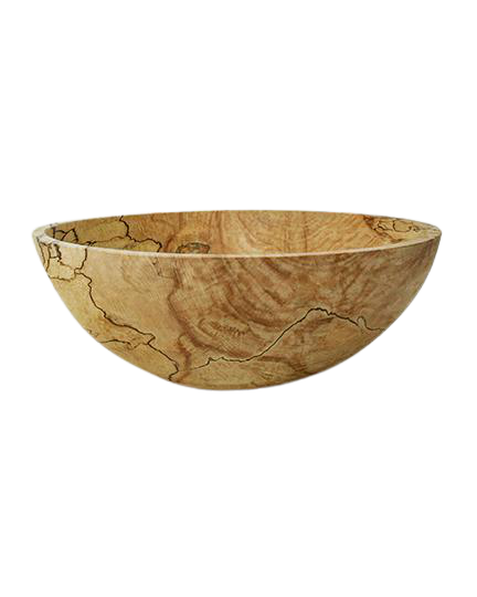 Spalted Maple Round 15&quot; Bowl