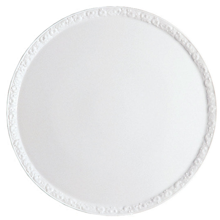 Maria White Round Tart Platter, 12.5&quot;