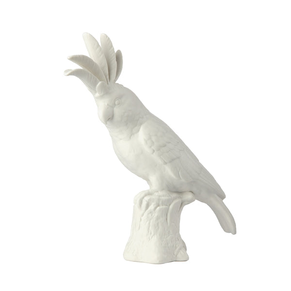 Cockatoo Statue White