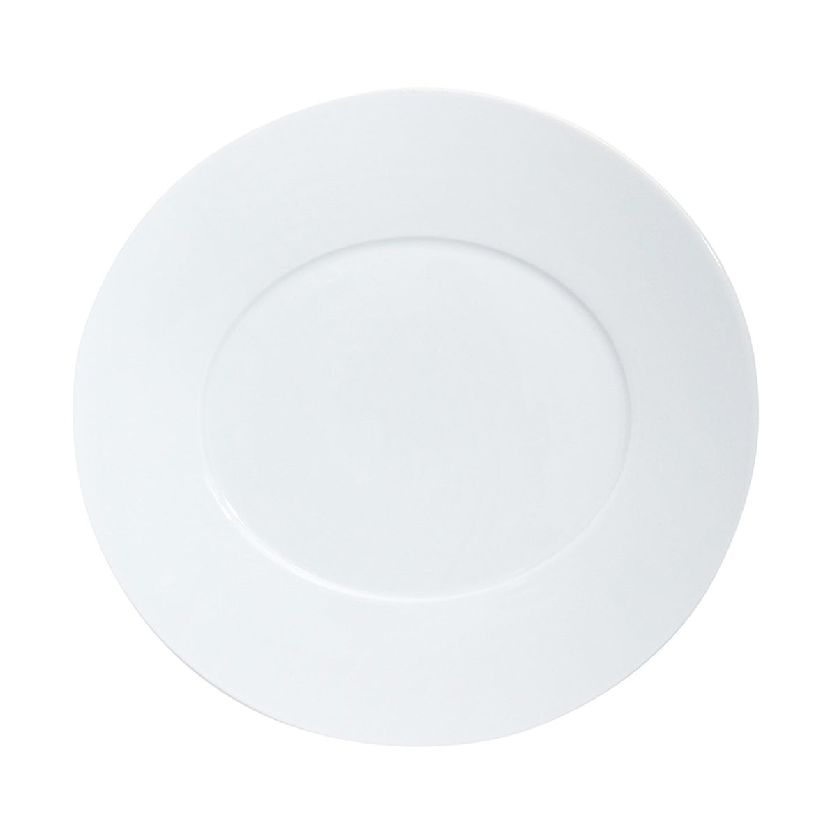 Epure White Oval Dinner Plate