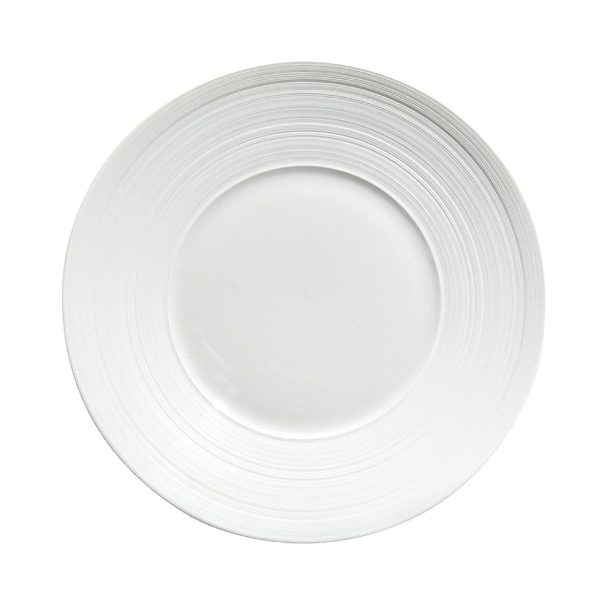 Hemisphere Dinner Plate - White