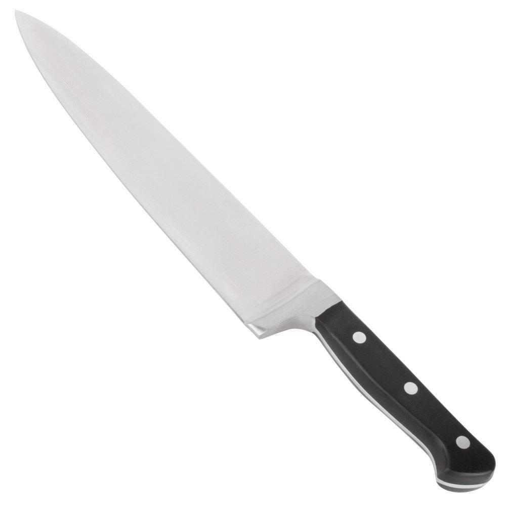 Chef&#39;s Knife with Lucite Handle - Black