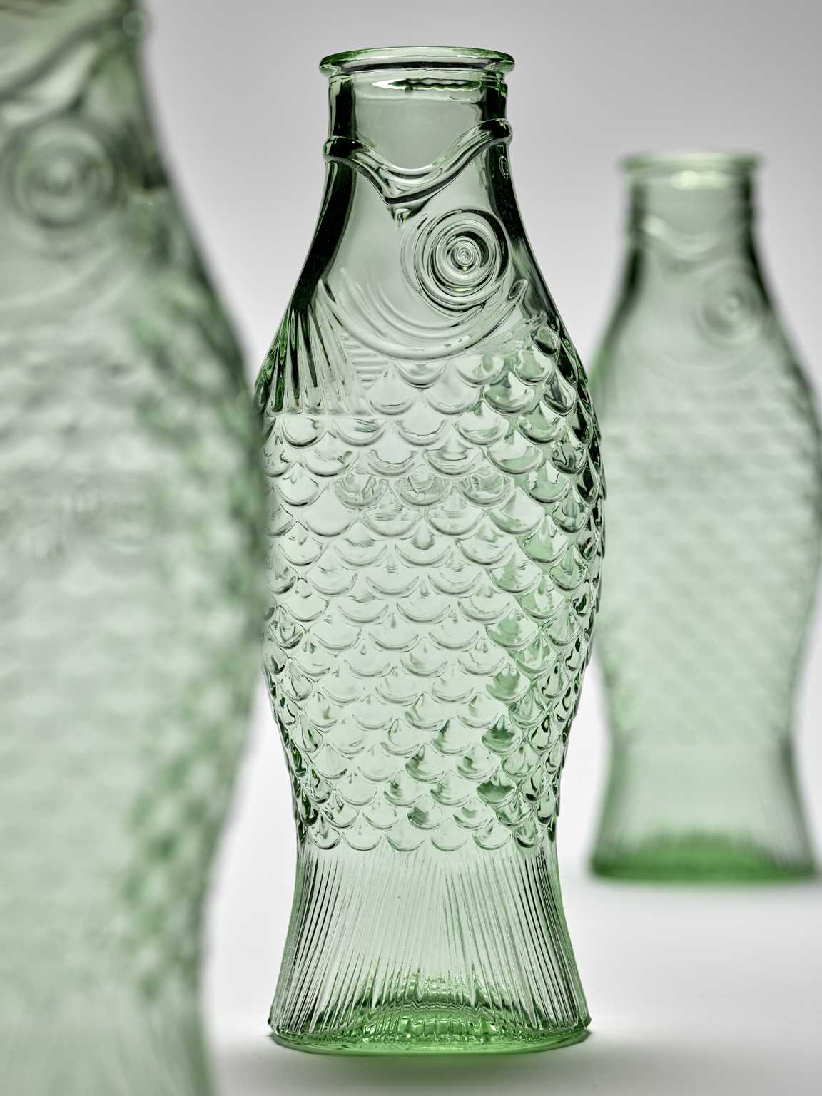 Fish &amp; Fish Transparent Bottle