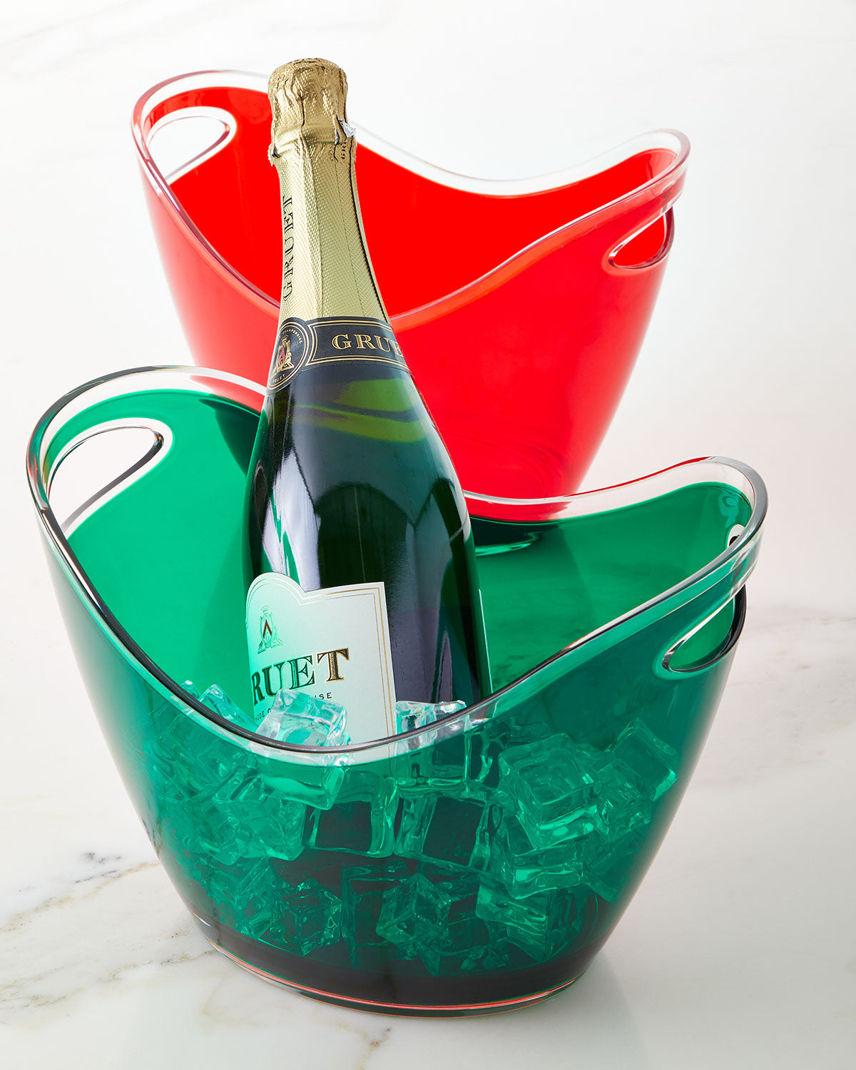 Culla Small Red Champagne Basket