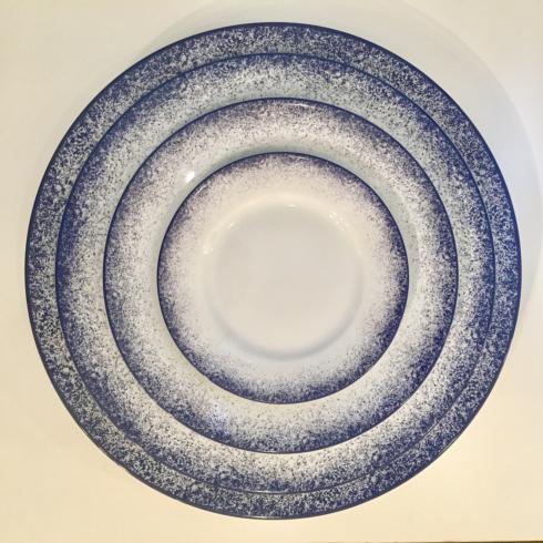 Blue Fire Recamier Bread and Butter Plate