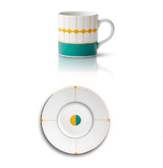 Royal Sip, Espresso Cup and Saucer