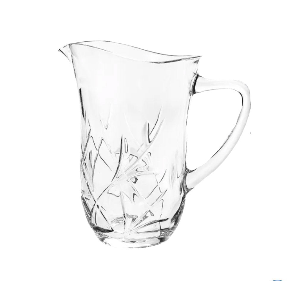 Jug 39J07 Lead Crystal Etched