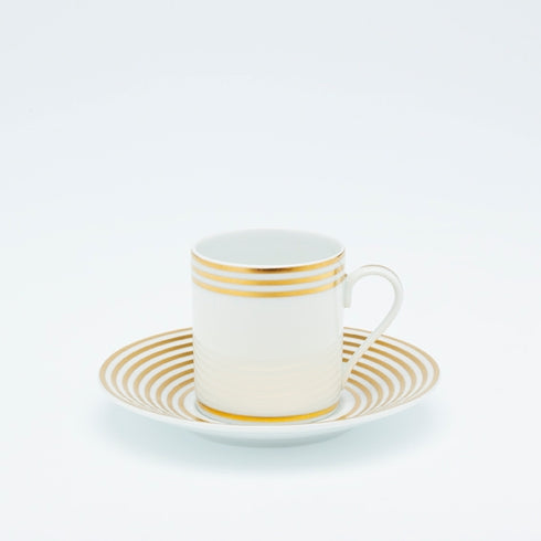 Latitude Gold Tea Cup
