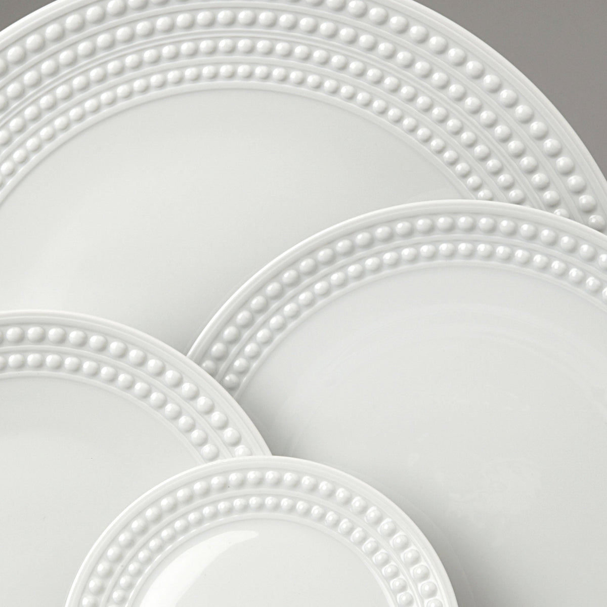 Perl̩e White Small Oval Platter