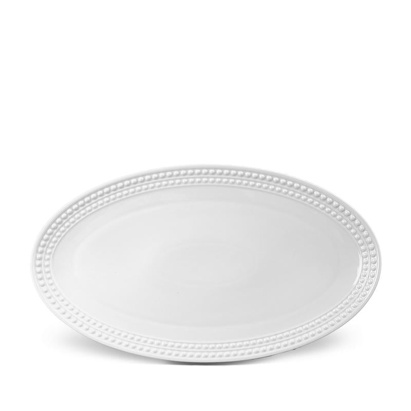 Perl̩e Large Oval Platter