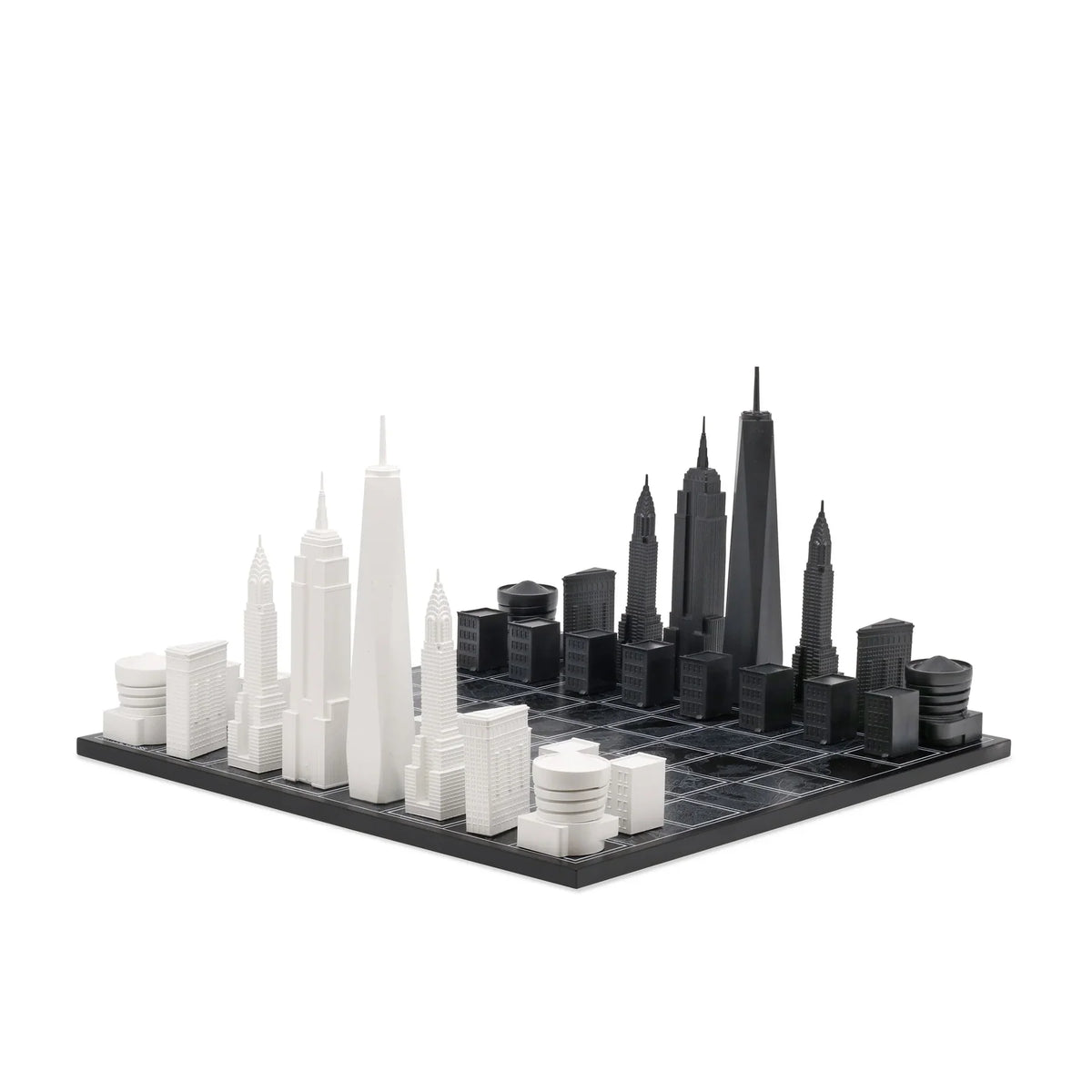 The New York City Chess Set - Acrylic Edition