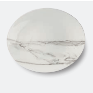Carrara Oval Platter 12.5&quot;