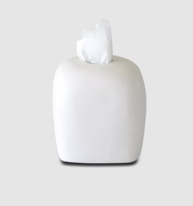 ARC Tissue Box Holder - White