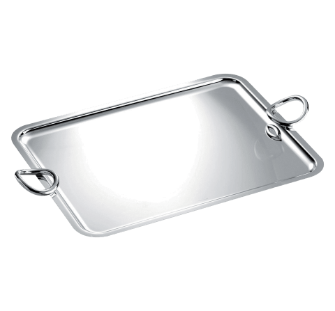 Vertigo Silver-Plated Tray