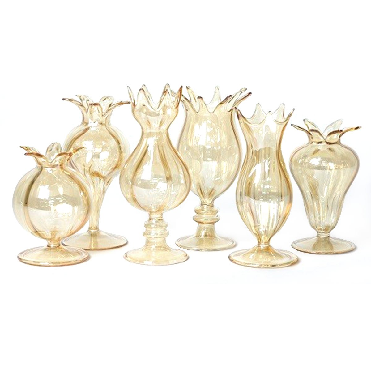 Small Vase (Capsule), Amber Luster