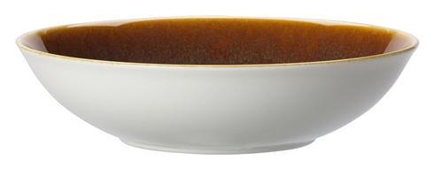 Art Glazed Flamed Caramel Fruit Bowl (D)