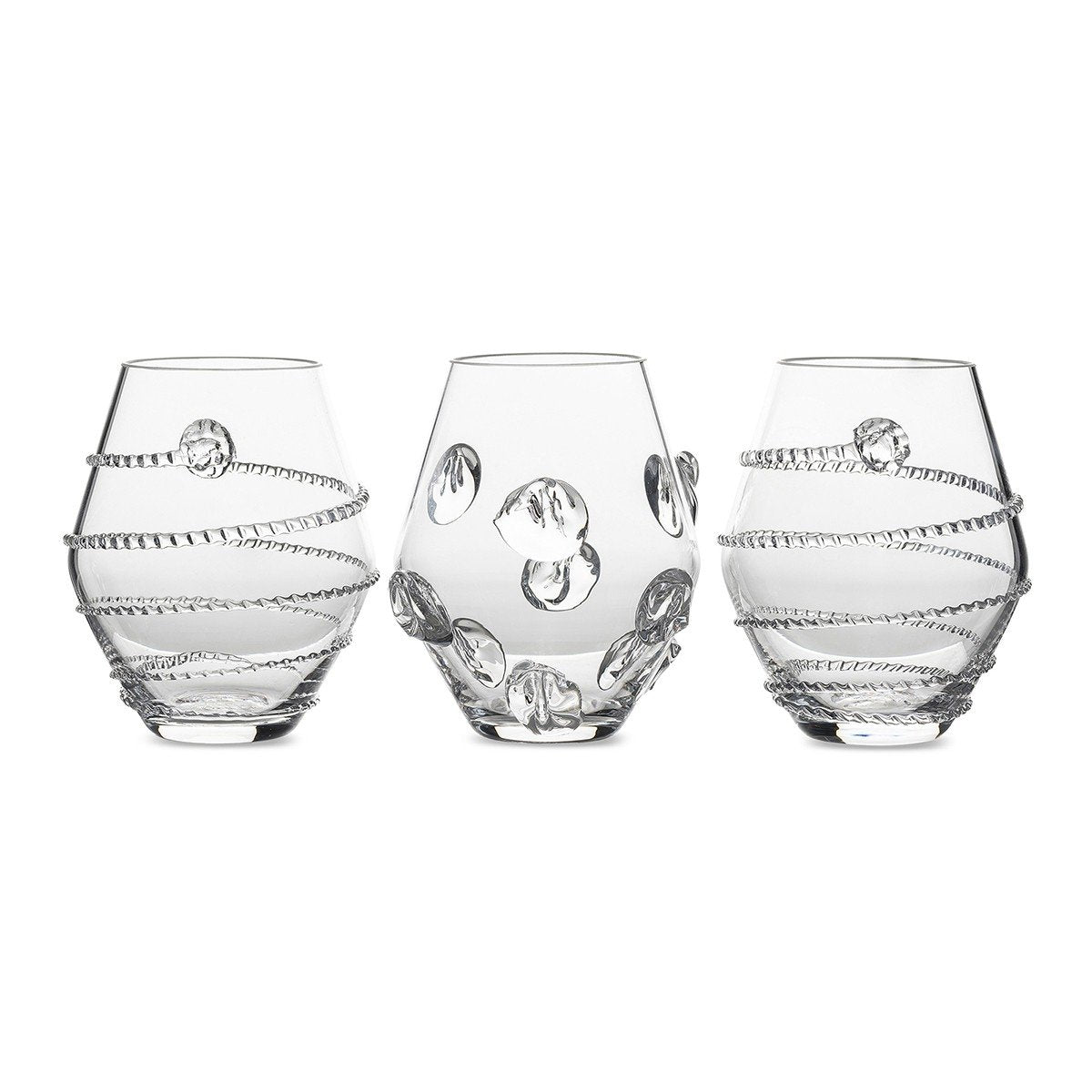 Assorted Mini Vases, Set of 3 - Clear
