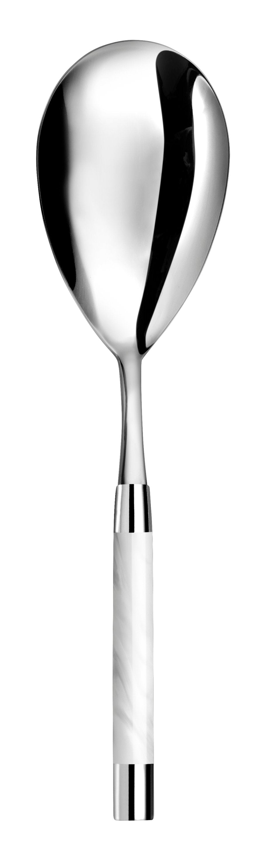 Conty White Serving Spoon