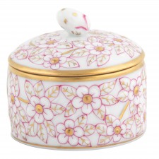 Relief Round Box with Berry