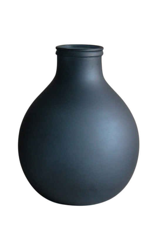 Belly Vase, Large - Blue