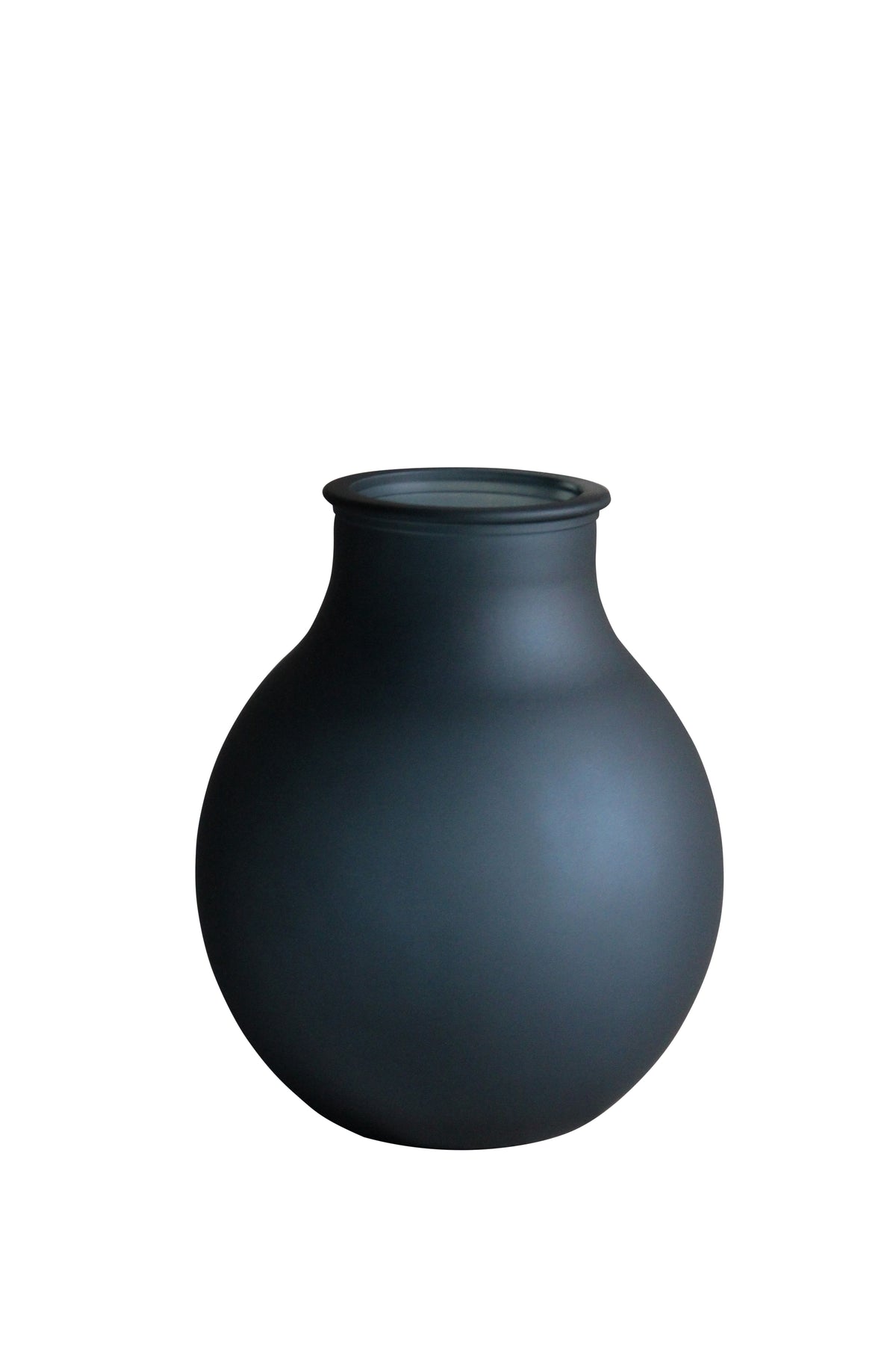 Belly Vase, Small - Blue