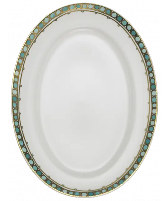 Syracuse Turquoise Oval Platter