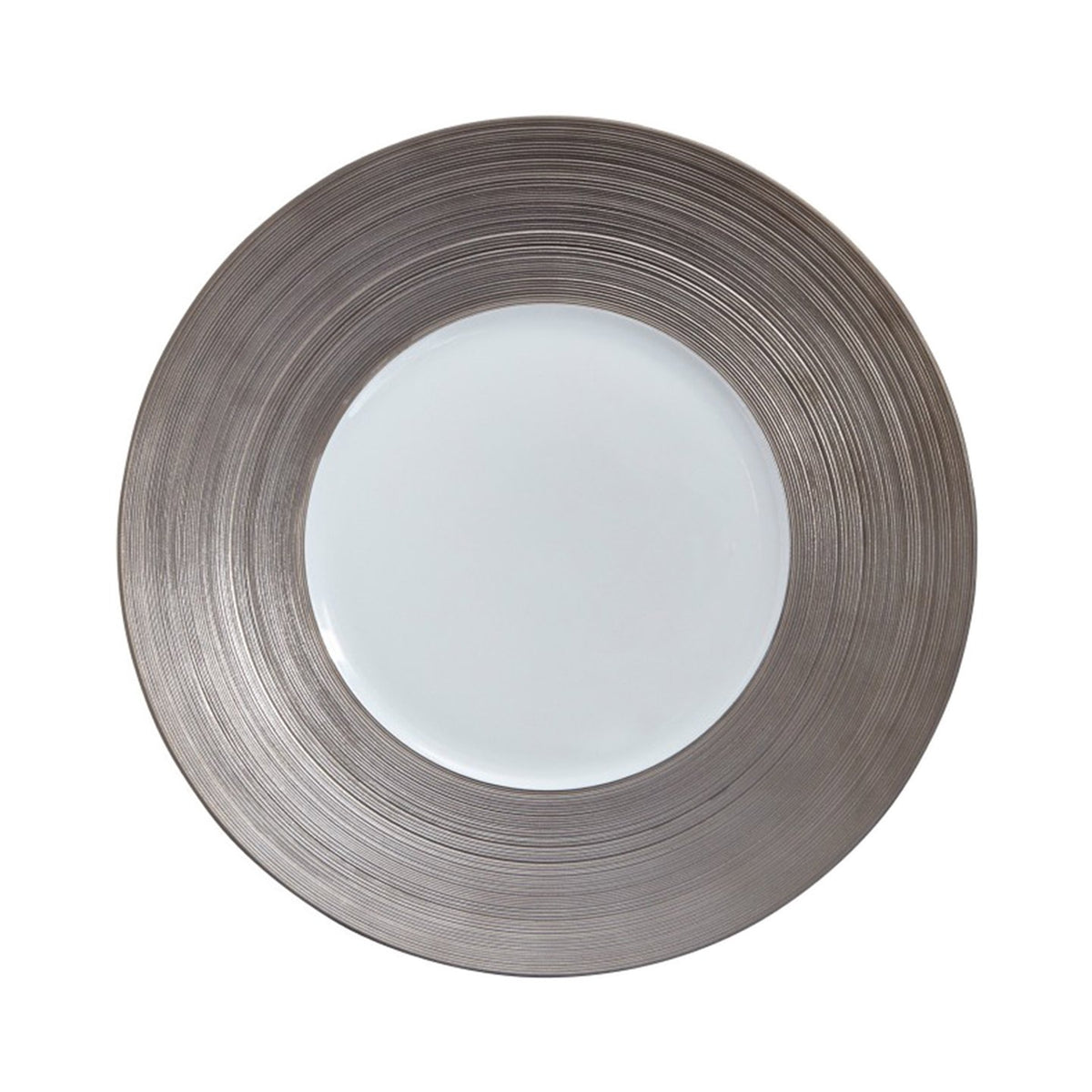 Hemisphere Dinner Plate - Platinum